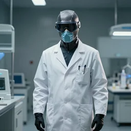 a technological plague doctor