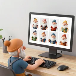 10,100 dorks making pictures on the computer, wow i am artist now