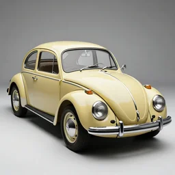 A studio photo of a VW Beetle; the most beautiful photo in the world; trending on artstation; correct perspective; extraordinary masterpiece; 8k