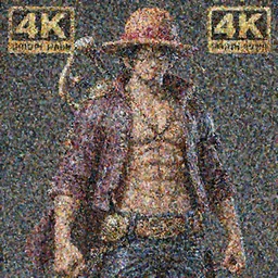 A photo of a real-life Gol D. Roger form One piece , Studio Lighting, High Detail, 4K, Title-Shift, Hyperrealism