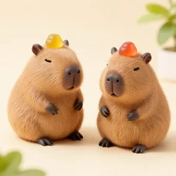the new haibo gummy capybaras, product, product photo