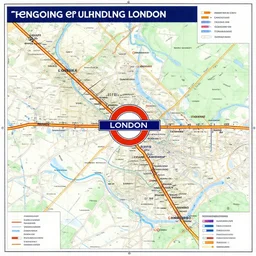 a map of the London underground