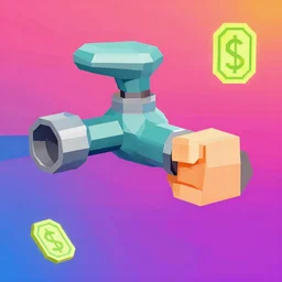 low poly plumber, money for nothing video style, 8 0 s cg