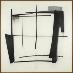 abstract primitivism minimalism art painting, lines, forms, shapes, in style of rene magritte, andy warhol