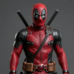 a well designed image  of Deadpool , detailed , realistic, Artstation, Greg Rutkowski, 8K resolution.