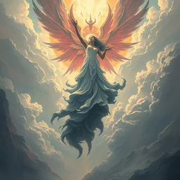 the monad of heaven burst, ing for, th from the psyche art by peter mohrbacher, trendi, ng on artstation, digital art
