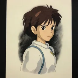 studio ghibli tattoo design, concept art, ghibli artstyle, detailed, realistic