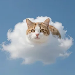 cat cloud picture