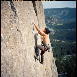 photo, vedauwoo wyoming, rock climbing, kodak ektachrome 1 2 0,