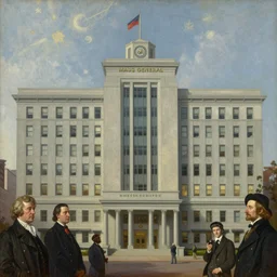 highly detailed portrait of mass general hospital building, painting by gaston bussiere, craig mullins, j. c. leyendecker, lights, art by ernst haeckel, john william godward, hammershøi, alex grey, dmt