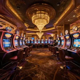 fallout concept art neodeco las vegas casino interior render grim realistic lighting unreal engine 5