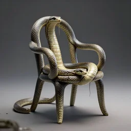 a chair made out of snakes, trending on artstation, depth field, unreal engine, cinematic, hyper realism, high detail, octane cinema 4 d render, a 2 4 cinematography, 8 k