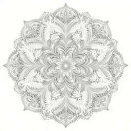 fractal automaton. behance contest winner, generative art, baroque, intricate patterns