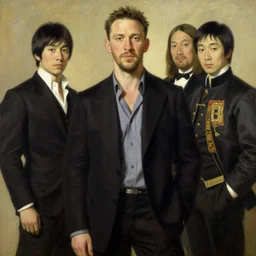 tom hardy, painting by gaston bussiere, j. c. leyendecker, yoji shinkawa, katayama bokuyo