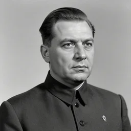 Candid Portrait of Soviet Premier andrej karpathy, 1955