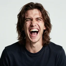 a photo of jerma 9 8 5 laughing maniacally
