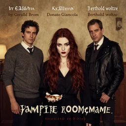 vampire roommate, by gerald brom, donato giancola, and berthold woltze.