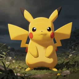 pikachu. by illustrious rembrandt