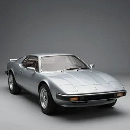 A modernist car designed by Deiter Rams for Braun, 1970s, minimal, modern, concept art, sharp, detailed, 8K, studio lighting, HD
