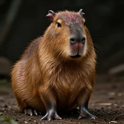 hyperrealistic dslr film still of justin bieber disguised as ( ( capybara ) ), stunning 8 k octane comprehensive 3 d render, inspired by istvan sandorfi & greg rutkowski & unreal engine, perfect symmetry, dim volumetric cinematic lighting, extremely hyper - detailed, incredibly real lifelike attributes & flesh texture, intricate, masterpiece, artstation, stunning