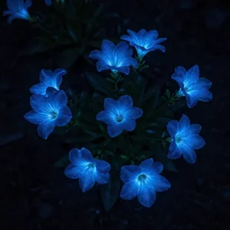 luminescent flowers
