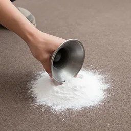 sing louder sound, salting carpet floor