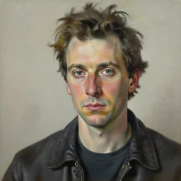 high quality high detail painting by lucian freud, hd, henry rollins