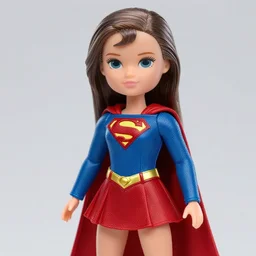 greta thunberg as a supergirl nicoletta ceccoli doll, detailed digital art, trending on Artstation