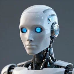 robot handsome headshot trending on artstation 4 k 8 k hd high detail smooth