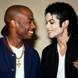 michael jackson smiling at tupac ( 1 9 9 0 ), 4 k