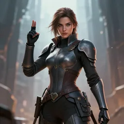 epic professional digital art business portrait of 🥷💂‍♀️✋,best on artstation, cgsociety, wlop, Behance, pixiv, astonishing, impressive, outstanding, epic, cinematic, stunning, gorgeous, concept artwork, much detail, much wow, masterpiece.