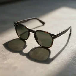 sunglasses on the floor with beautiful shadow, stylized, artgerm, artstation, hd, cgsociety, cgi, realistic, dramatic, cinematic, artistic, trending, detailed
