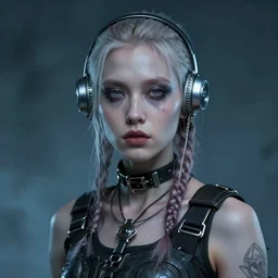biopunk genie portrait by julie bell