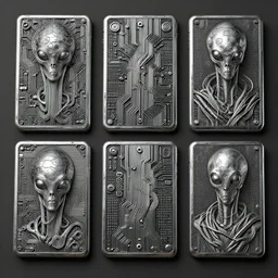alien rosetta stone tablets by jeffrey smith and wlop and gustave dore, featuring rhodium wires, circuitry, code, binary, cryptonomicon, dmt entity, ambient occlusion, 3 d concept render, scientifically accurate, artstation, intricate, beautiful, look at that detail!