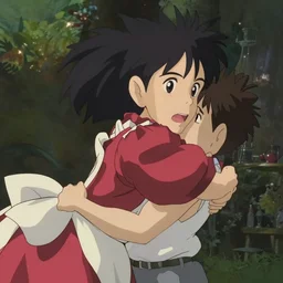 still image from the new studio ghibli animated film'salaryman apocalypse'
