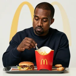 kanye west ordering from mcdonalds