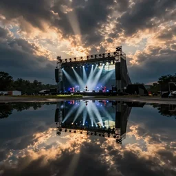 mirror accident concert