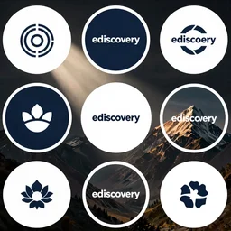 ediscovery logo in circles