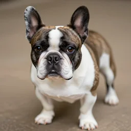 a feline french bulldog - cat - hybrid, animal photography