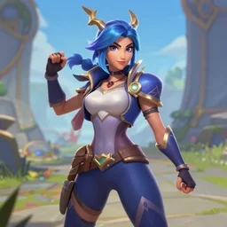 action still of Caitlyn in KDA League of legends movie played by Megan Fox. imax, cinematic, 35mm, 4k resolution, dslr,