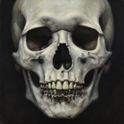 gediminas pranckevicius | close up portrait of a the death in the sinister valley of despair, one mouth, one nose, two eyes, oil painting by tomasz jedruszek, cinematic lighting, pen and ink, intricate line, hd, 4 k, million of likes, trending on artstation