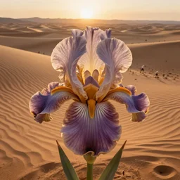 wide landscape photo of a desert that mimics the shape and macro!!! detail!!! of an iris!!!!!! and pupil!!, high detail, drone photo, golden hour, medium format, centered