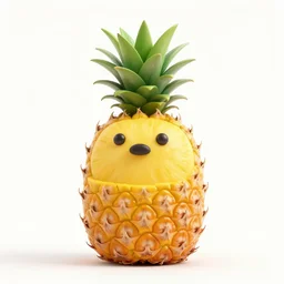 pineapple that looks like doge