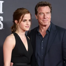 emma watson and arnold schwarzenegger 4 0 age in the last of us, greg rutkowski, trending on artstation