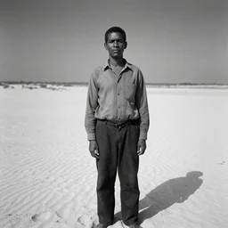 photo of an afrikaans oom by ansel adams
