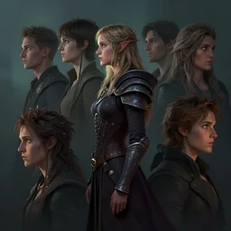 side profile portrait by hsiao ron cheng and christophe vacher and donato giancola, imogen poots as gloomhaven paladin 5 4 k rtx volumetric light concept studio matte painting digital illustration fanart artstation by rob rey, thomas blackshear, magali villeneuve, jeremy lipkin, eve ventrue