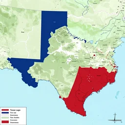map of texas meme,