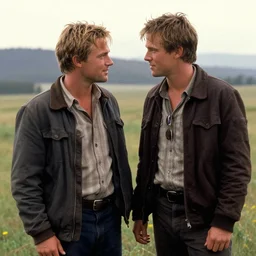a romantic scene from brokeback mountain starring josh hartnett as ennis del mar