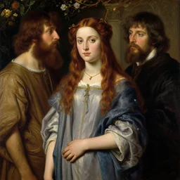 a beautiful painting of arwen undomiel by John Everett Millais and Dante Gabriel Rossetti and John Collier and john william waterhouse, pre-raphaelite, detailed, trending on artstation, hd, masterpiece