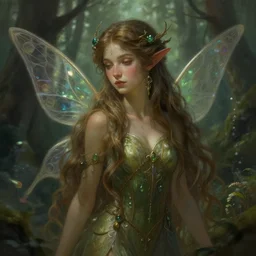 photography alexey kurylev, forest fairy, gentle, deep focus, d & d, fantasy, complex, elegant, highly detailed, digital painting, artstation, concept art, matte, clear focus, illustration, hearthstone, artgerm art, greg rutkovsky and alphonse mucha